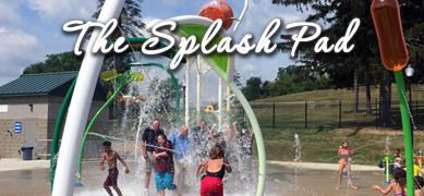 The Splash Pad at The Cascades