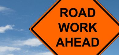 Road Work Ahead